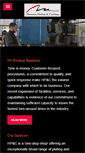 Mobile Screenshot of houstonplating.com